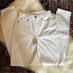 Vintage 90's Newport News White Denim Jeans
